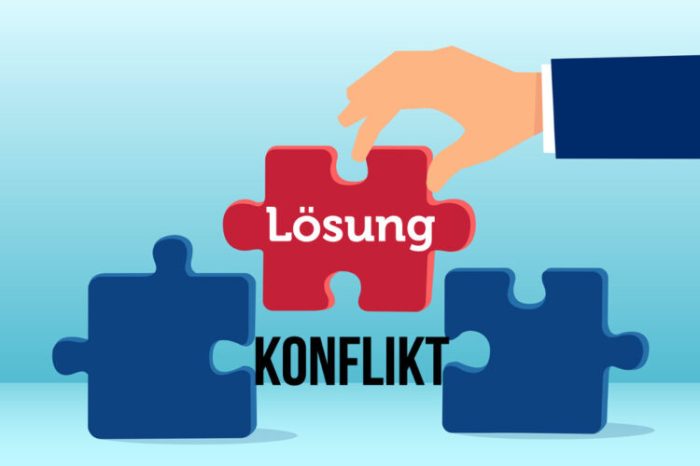 Konflikte konstruktiv lösen