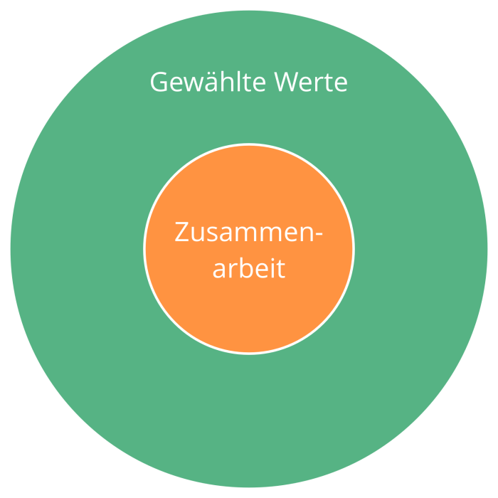 Gemeinsame Ziele und Werte definieren