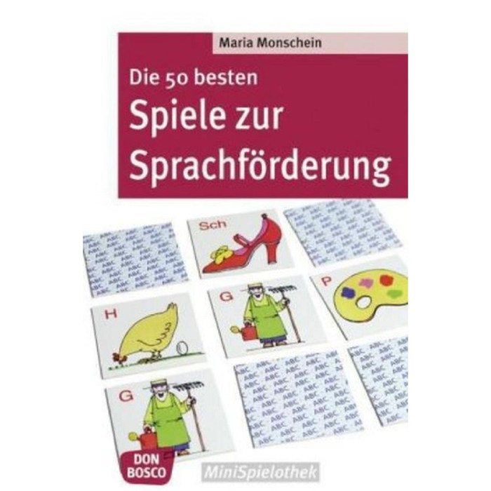 Spiele, die die sprachlichen Fähigkeiten fördern